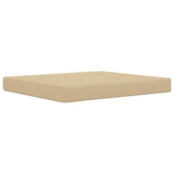 Coussin de canapé d'extérieur 2 pcs Beige Polyester 532638532638