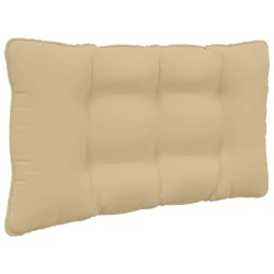 Coussin de canapé d'extérieur 2 pcs Beige Polyester 532638532638