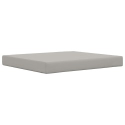 Coussin de canapé d'extérieur 2 pcs Gris Polyester 532641532641