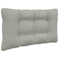 Coussin de canapé d'extérieur 2 pcs Gris Polyester 532641532641