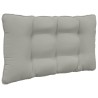 Coussin de canapé d'extérieur 2 pcs Gris Polyester 532641532641