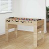 Table de Foosball Chêne Sonoma 125 x 60,5 x 80 cm 532647532647