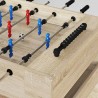 Table de Foosball Chêne Sonoma 125 x 60,5 x 80 cm 532647532647