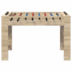 Table de Foosball Chêne Sonoma 125 x 60,5 x 80 cm 532647532647