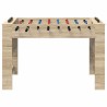 Table de Foosball Chêne Sonoma 125 x 60,5 x 80 cm 532647532647