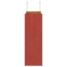 Sacs en papier 250 pcs avec poignées rouge 26x12x35 cm 532654532654