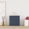 Sacs en papier 50 pcs avec poignées bleu 26x17x25 cm 532656532656