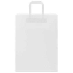 Sacs en papier 250 pcs avec poignées bleu 26x12x35 cm 532668532668