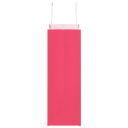Sacs en papier 250 pcs avec poignées rose 21x11x31 cm 532671532671