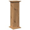 Piédestal avec rangement chêne artisanal bois d'ingénierie 532678532678