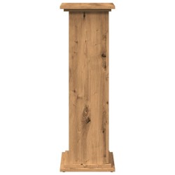 Piédestal avec rangement chêne artisanal bois d'ingénierie 532678532678