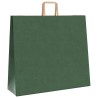 Sacs en papier 250 pcs avec poignées vert 54x15x49 cm 532687532687