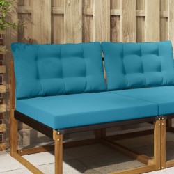 Coussin de canapé d'extérieur 2 pcs Bleu royal Polyester 532693532693