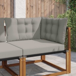 Coussin de canapé d'extérieur 3 pcs Gris Polyester 532695532695