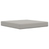 Coussin de canapé d'extérieur 3 pcs Gris Polyester 532695532695