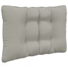 Coussin de canapé d'extérieur 3 pcs Gris Polyester 532695532695