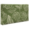 Coussin de canapé d'extérieur 3 pcs Modèle feuille Polyester 532696532696