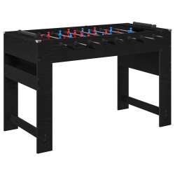 Table de Foosball Chêne Noir 125 x 60,5 x 80 cm 532697532697