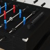 Table de Foosball Chêne Noir 125 x 60,5 x 80 cm 532697532697