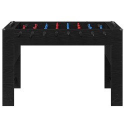 Table de Foosball Chêne Noir 125 x 60,5 x 80 cm 532697532697