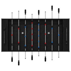 Table de Foosball Chêne Noir 125 x 60,5 x 80 cm 532697532697