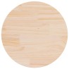 Dessus de table rond Ø60x3 cm bois de pin massif 532700532700