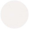 Dessus de table rond blanc Ø60x3 cm bois de pin massif 532701532701