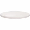Dessus de table rond blanc Ø60x3 cm bois de pin massif 532701532701