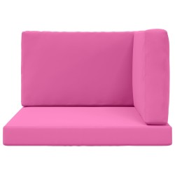 Coussin de canapé d'extérieur 3 pcs Rose Polyester 532704532704