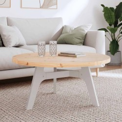 Dessus de table rond Ø90x3 cm bois de pin massif 532705532705