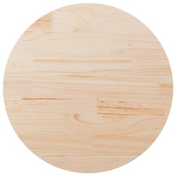 Dessus de table rond Ø90x3 cm bois de pin massif 532705532705