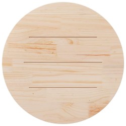 Dessus de table rond Ø90x3 cm bois de pin massif 532705532705