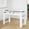 Table de Foosball Blanc 125 x 60,5 x 80 cm Bois d'ingénierie 532711532711