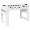 Table de Foosball Blanc 125 x 60,5 x 80 cm Bois d'ingénierie 532711532711