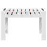 Table de Foosball Blanc 125 x 60,5 x 80 cm Bois d'ingénierie 532711532711