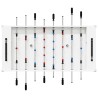 Table de Foosball Blanc 125 x 60,5 x 80 cm Bois d'ingénierie 532711532711