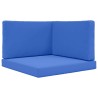 Coussin de canapé d'extérieur 3 pcs Turquoise Polyester 532714532714