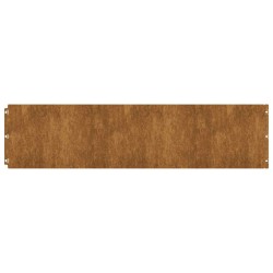 Bordures de pelouse 20 pcs 25x103 cm acier patinable flexible 532716532716