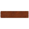 Bordures de pelouse 20 pcs 25x103 cm acier patinable flexible 532716532716