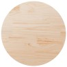 Dessus de table rond Ø80x3 cm bois de pin massif 532717532717