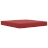 Coussin de canapé d'extérieur 3 pcs Bordeaux Polyester 532718532718
