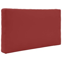 Coussin de canapé d'extérieur 3 pcs Bordeaux Polyester 532718532718