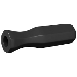 Poignées de table de baby-foot 10 pcs Noir 3,1 x 3,1 x 17,8 cm 532721532721