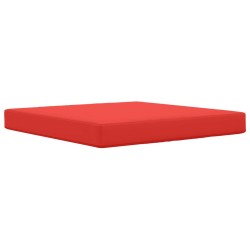 Coussin de canapé d'extérieur 3 pcs Rouge Polyester 532722532722