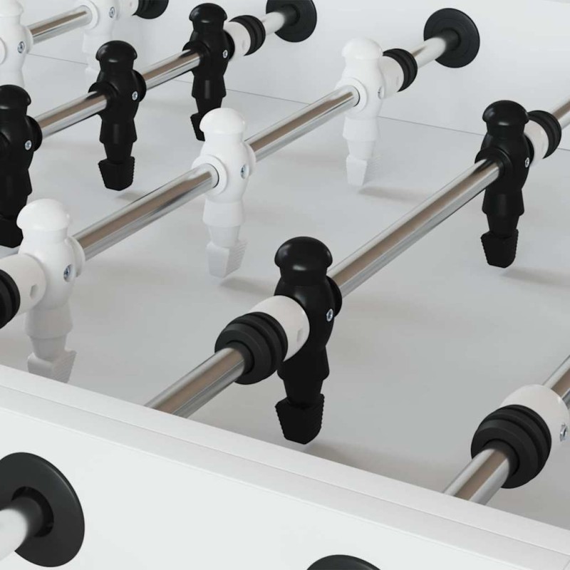 Joueurs de table de baby-foot 24 pcs Noir et Blanc HIPS 532723532723