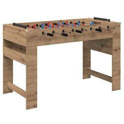 Table de Foosball Chêne Artisanal 125 x 60,5 x 80 cm 532726532726