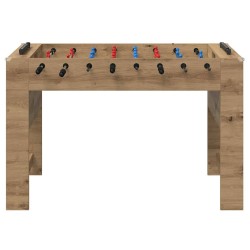 Table de Foosball Chêne Artisanal 125 x 60,5 x 80 cm 532726532726