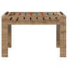 Table de Foosball Chêne Artisanal 125 x 60,5 x 80 cm 532726532726