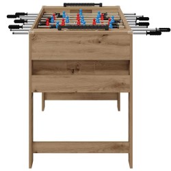 Table de Foosball Chêne Artisanal 125 x 60,5 x 80 cm 532726532726