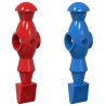 Joueurs de table de baby-foot 22 pcs Bleu et Rouge PP 532727532727